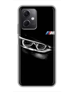 Чохол для Xiaomi Redmi Note 12 (5G) з картинкою «BMW — погляд тигра» Чохол для Xiaomi Redmi Note 12 (5G) з картинкою «BMW — погляд тигра»