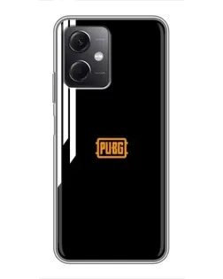 Чохол для Xiaomi Redmi Note 12 (5G) з картинкою «PUBG — вертикальні лінії»