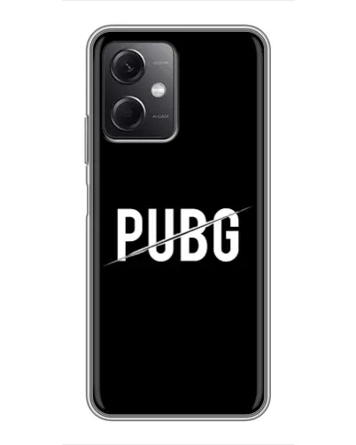 Чохол для Xiaomi Redmi Note 12 (5G) з картинкою «PUBG — білий логотип» Чохол для Xiaomi Redmi Note 12 (5G) з картинкою «PUBG — білий логотип»