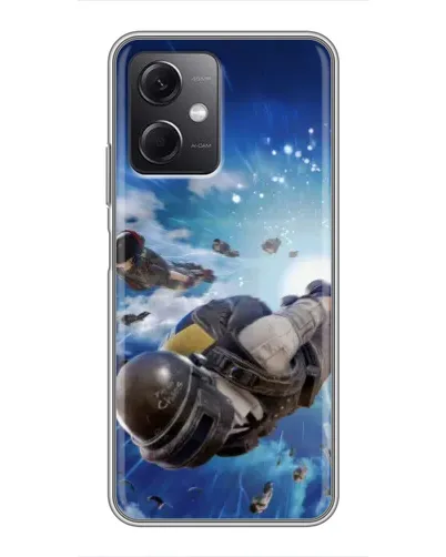 Чохол для Xiaomi Redmi Note 12 (5G) з картинкою «Десант PUBG — стрибок» Чохол для Xiaomi Redmi Note 12 (5G) з картинкою «Десант PUBG — стрибок»