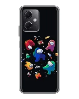 Чохол для Xiaomi Redmi Note 12 (5G) з картинкою «Among Us космос» Чохол для Xiaomi Redmi Note 12 (5G) з картинкою «Among Us космос»
