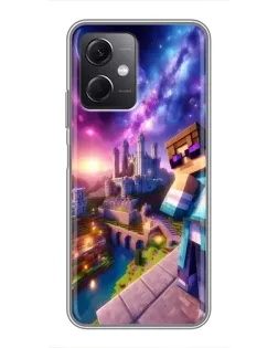 Чохол для Xiaomi Redmi Note 12 (5G) з картинкою «Стів та космос»