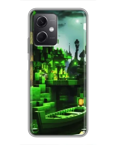 Чохол для Xiaomi Redmi Note 12 (5G) з картинкою «Minecraft лісовий пейзаж» Чохол для Xiaomi Redmi Note 12 (5G) з картинкою «Minecraft лісовий пейзаж»