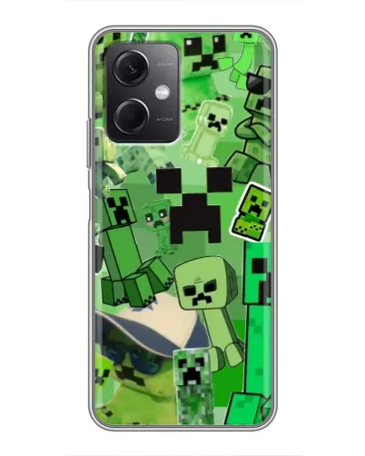 Чохол для Xiaomi Redmi Note 12 (5G) з картинкою «Кріпери Minecraft» Чохол для Xiaomi Redmi Note 12 (5G) з картинкою «Кріпери Minecraft»