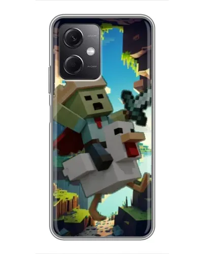 Чохол для Xiaomi Redmi Note 12 (5G) з картинкою «Стів та гусь» Чохол для Xiaomi Redmi Note 12 (5G) з картинкою «Стів та гусь»