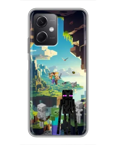 Чохол для Xiaomi Redmi Note 12 (5G) з картинкою «Ендермен у лісі» Чохол для Xiaomi Redmi Note 12 (5G) з картинкою «Ендермен у лісі»
