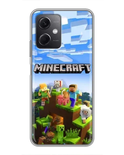 Чохол для Xiaomi Redmi Note 12 (5G) з картинкою «Minecraft класичний світ» Чохол для Xiaomi Redmi Note 12 (5G) з картинкою «Minecraft класичний світ»