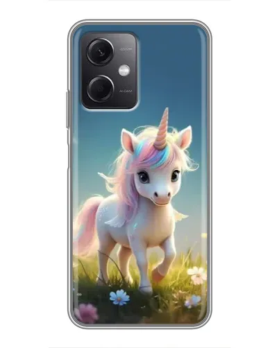 Чехол для Xiaomi Redmi Note 12 (5G) с картинкой «Единорог на поляне» Чехол для Xiaomi Redmi Note 12 (5G) с картинкой «Единорог на поляне»