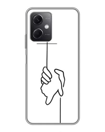 Чохол для Xiaomi Redmi Note 12 (5G) з картинкою «Рука тримає» Чохол для Xiaomi Redmi Note 12 (5G) з картинкою «Рука тримає»