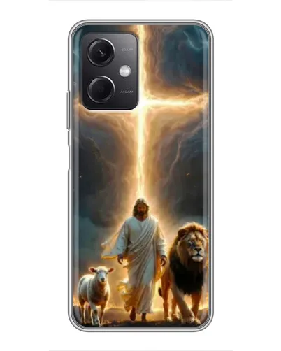 Чохол для Xiaomi Redmi Note 12 (5G) з картинкою «Лев Юди та Світло» Чохол для Xiaomi Redmi Note 12 (5G) з картинкою «Лев Юди та Світло»
