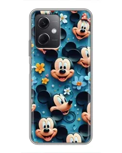 Чехол для Xiaomi Redmi Note 12 (5G) с картинкой «Паттерн Микки и Минни» Чехол для Xiaomi Redmi Note 12 (5G) с картинкой «Паттерн Микки и Минни»