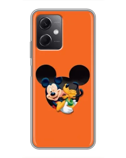 Чехол для Xiaomi Redmi Note 12 (5G) с картинкой «Сердце Микки Минни» Чехол для Xiaomi Redmi Note 12 (5G) с картинкой «Сердце Микки Минни»