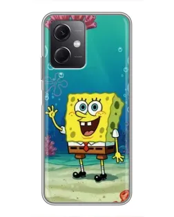 Чехол для Xiaomi Redmi Note 12 (5G) с картинкой «Подводный привет»
