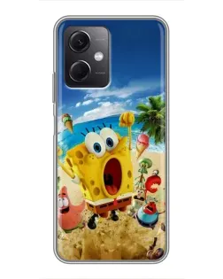 Чехол для Xiaomi Redmi Note 12 (5G) с картинкой «Развлечения на пляже»