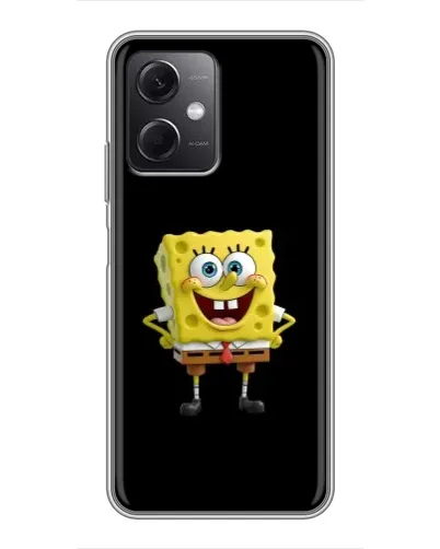 Чехол для Xiaomi Redmi Note 12 (5G) с картинкой «Классический Губка Боб»