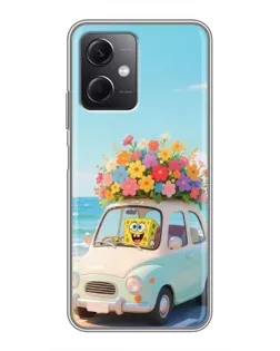 Чехол для Xiaomi Redmi Note 12 (5G) с картинкой «Автомобильное путешествие»
