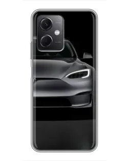 Чохол для Xiaomi Redmi Note 12 (5G) з картинкою «Tesla Model S Look»