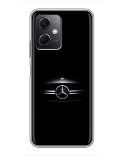 Чохол для Xiaomi Redmi Note 12 (5G) з картинкою «Mercedes — абстрактні лінії»