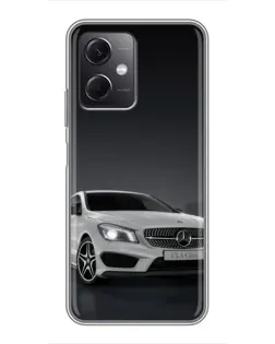 Чохол для Xiaomi Redmi Note 12 (5G) з картинкою «Mercedes AMG GT Silver»