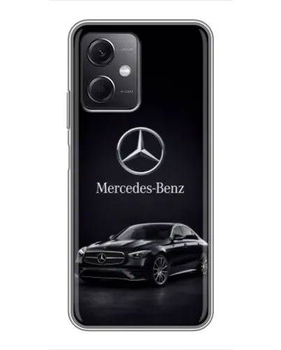 Чохол для Xiaomi Redmi Note 12 (5G) з картинкою «Mercedes — решітка радіатора» Чохол для Xiaomi Redmi Note 12 (5G) з картинкою «Mercedes — решітка радіатора»