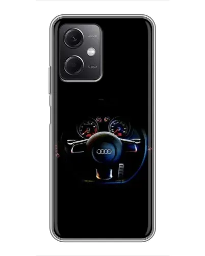 Чехол для Xiaomi Redmi Note 12 (5G) с картинкой «Салон Audi — руль» Чехол для Xiaomi Redmi Note 12 (5G) с картинкой «Салон Audi — руль»