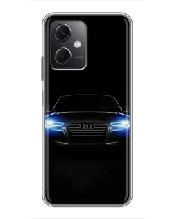Чехол для Xiaomi Redmi Note 12 (5G) с картинкой «Audi в неоне» Чехол для Xiaomi Redmi Note 12 (5G) с картинкой «Audi в неоне»