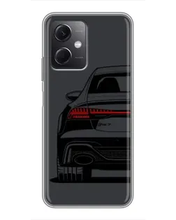 Чехол для Xiaomi Redmi Note 12 (5G) с картинкой «Задняя часть Audi — арт» Чехол для Xiaomi Redmi Note 12 (5G) с картинкой «Задняя часть Audi — арт»