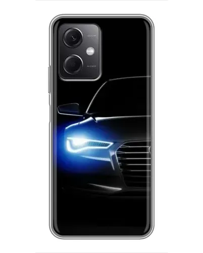 Чехол для Xiaomi Redmi Note 12 (5G) с картинкой «Неоновый взгляд Audi» Чехол для Xiaomi Redmi Note 12 (5G) с картинкой «Неоновый взгляд Audi»