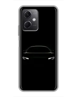Чехол для Xiaomi Redmi Note 12 (5G) с картинкой «Взгляд Audi в темноте» Чехол для Xiaomi Redmi Note 12 (5G) с картинкой «Взгляд Audi в темноте»