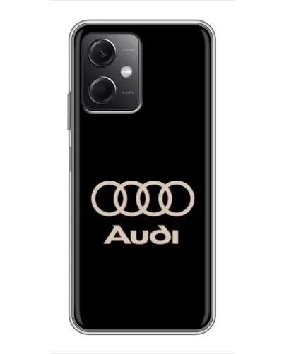 Чехол для Xiaomi Redmi Note 12 (5G) с картинкой «Audi — золотой логотип» Чехол для Xiaomi Redmi Note 12 (5G) с картинкой «Audi — золотой логотип»