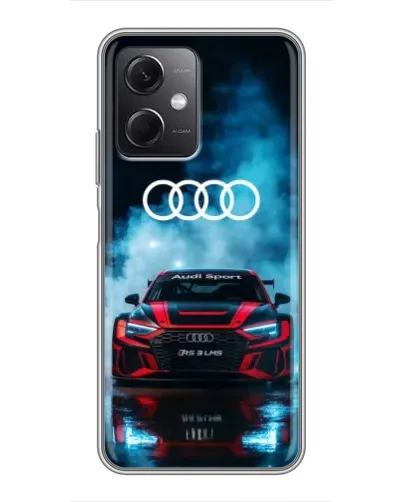 Чехол для Xiaomi Redmi Note 12 (5G) с картинкой «Audi Sport — неон» Чехол для Xiaomi Redmi Note 12 (5G) с картинкой «Audi Sport — неон»