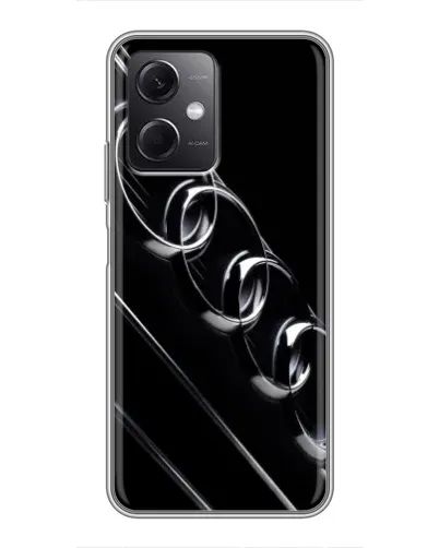 Чехол для Xiaomi Redmi Note 12 (5G) с картинкой «Audi — абстрактные кольца» Чехол для Xiaomi Redmi Note 12 (5G) с картинкой «Audi — абстрактные кольца»
