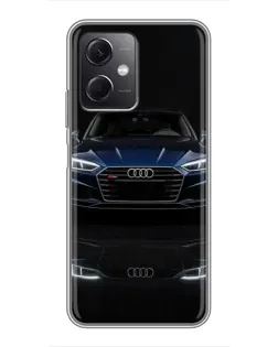 Чехол для Xiaomi Redmi Note 12 (5G) с картинкой «Audi — ночное отражение» Чехол для Xiaomi Redmi Note 12 (5G) с картинкой «Audi — ночное отражение»