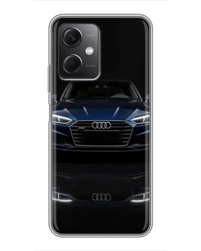 Чехол для Xiaomi Redmi Note 12 (5G) с картинкой «Audi — ночное отражение» Чехол для Xiaomi Redmi Note 12 (5G) с картинкой «Audi — ночное отражение»