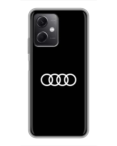 Чехол для Xiaomi Redmi Note 12 (5G) с картинкой «Audi White Logo» Чехол для Xiaomi Redmi Note 12 (5G) с картинкой «Audi White Logo»