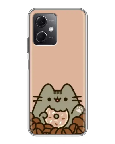 Чехол для Xiaomi Redmi Note 12 (5G) с картинкой «Кофейный Пушин»