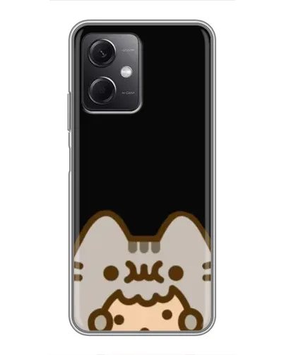 Чехол для Xiaomi Redmi Note 12 (5G) с картинкой «Пушин на черном»