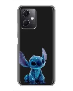 Чохол для Xiaomi Redmi Note 12 (5G) з картинкою «Стіч на чорному»