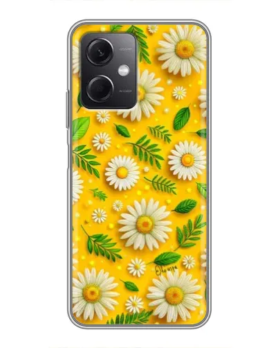 Чехол для Xiaomi Redmi Note 12 (5G) с картинкой «Ромашковое солнце»
