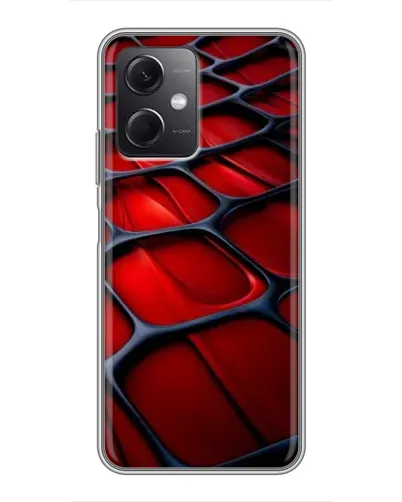 Чехол для Xiaomi Redmi Note 12 (5G) с картинкой «Красная глянцевая сетка» Чехол для Xiaomi Redmi Note 12 (5G) с картинкой «Красная глянцевая сетка»