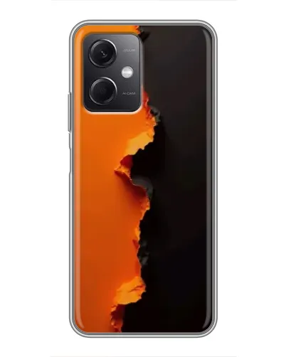 Чехол для Xiaomi Redmi Note 12 (5G) с картинкой «Оранжевый разлом» Чехол для Xiaomi Redmi Note 12 (5G) с картинкой «Оранжевый разлом»