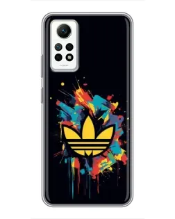 Чехол для Xiaomi Redmi Note 12 Pro (4g) с картинкой «Adidas Splash» Чехол для Xiaomi Redmi Note 12 Pro (4g) с картинкой «Adidas Splash»