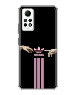Чехол для Xiaomi Redmi Note 12 Pro (4g) с картинкой «Adidas Hands» Чехол для Xiaomi Redmi Note 12 Pro (4g) с картинкой «Adidas Hands»
