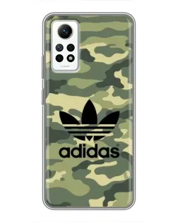 Чехол для Xiaomi Redmi Note 12 Pro (4g) с картинкой «Милитари стиль Adidas» Чехол для Xiaomi Redmi Note 12 Pro (4g) с картинкой «Милитари стиль Adidas»