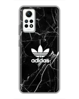 Чехол для Xiaomi Redmi Note 12 Pro (4g) с картинкой «Белый мрамор Adidas» Чехол для Xiaomi Redmi Note 12 Pro (4g) с картинкой «Белый мрамор Adidas»