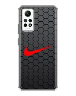 Чехол для Xiaomi Redmi Note 12 Pro (4g) с картинкой «Nike — карбоновая сетка» Чехол для Xiaomi Redmi Note 12 Pro (4g) с картинкой «Nike — карбоновая сетка»
