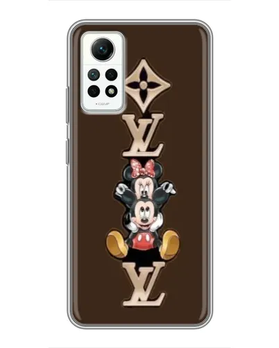 Чехол для Xiaomi Redmi Note 12 Pro (4g) с картинкой «LV и Микки Маус» Чехол для Xiaomi Redmi Note 12 Pro (4g) с картинкой «LV и Микки Маус»