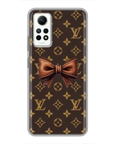 Чехол для Xiaomi Redmi Note 12 Pro (4g) с картинкой «LV с бантом» Чехол для Xiaomi Redmi Note 12 Pro (4g) с картинкой «LV с бантом»
