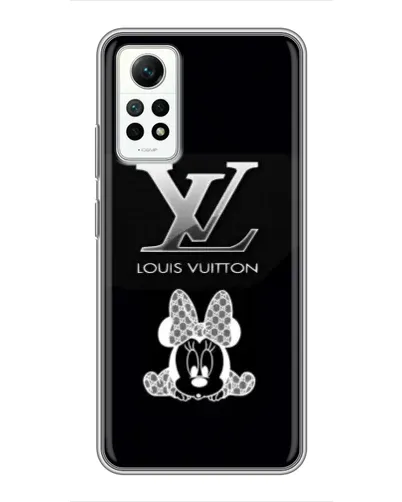 Чехол для Xiaomi Redmi Note 12 Pro (4g) с картинкой «LV и Минни Маус» Чехол для Xiaomi Redmi Note 12 Pro (4g) с картинкой «LV и Минни Маус»