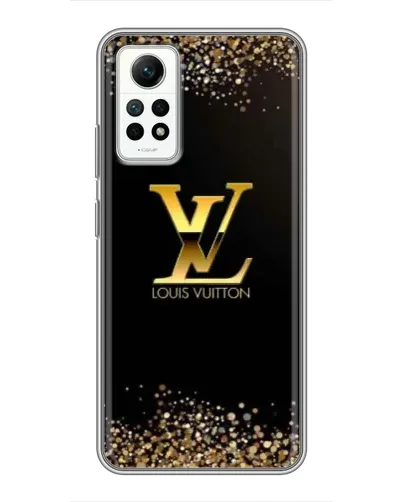 Чехол для Xiaomi Redmi Note 12 Pro (4g) с картинкой «LV — золотые искры» Чехол для Xiaomi Redmi Note 12 Pro (4g) с картинкой «LV — золотые искры»